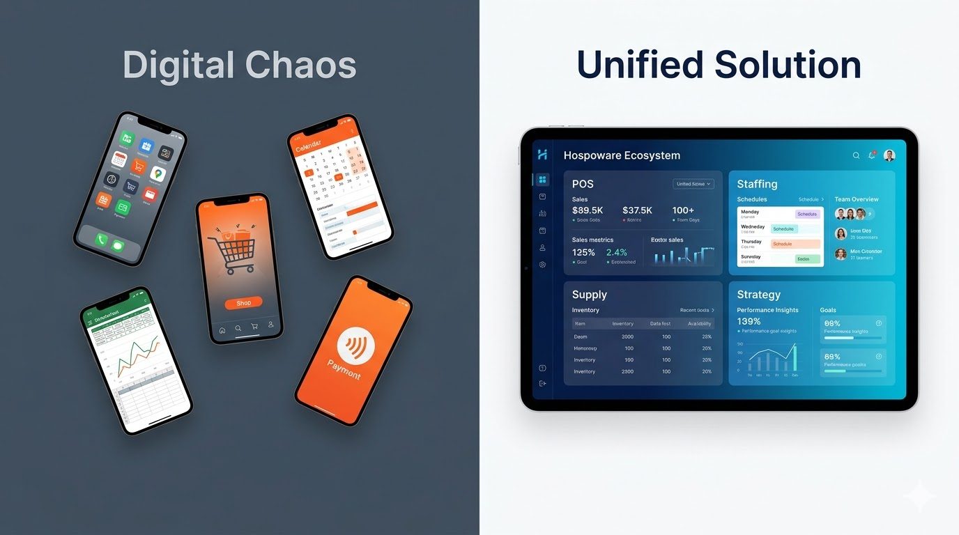 Why One Platform Beats Five Apps for Running a Restaurant