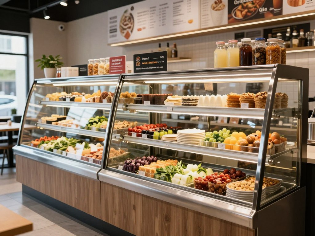 Food collection point in a restaurant