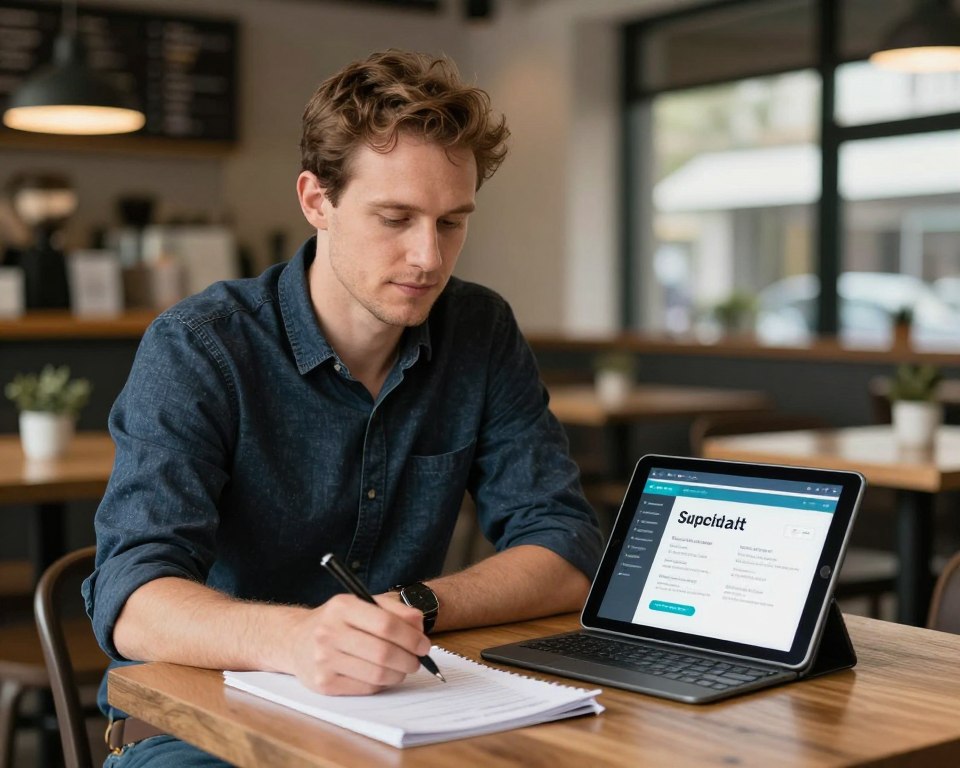Hospitality business decision maker assessing software options