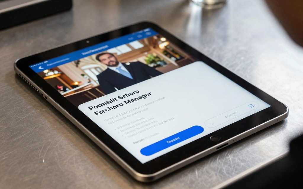 Hospitality purchasing app