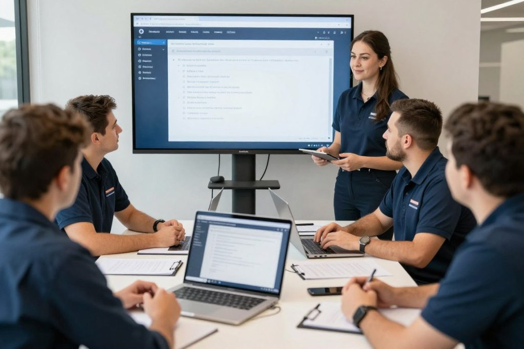 Hospitality software implementation planning in Australia