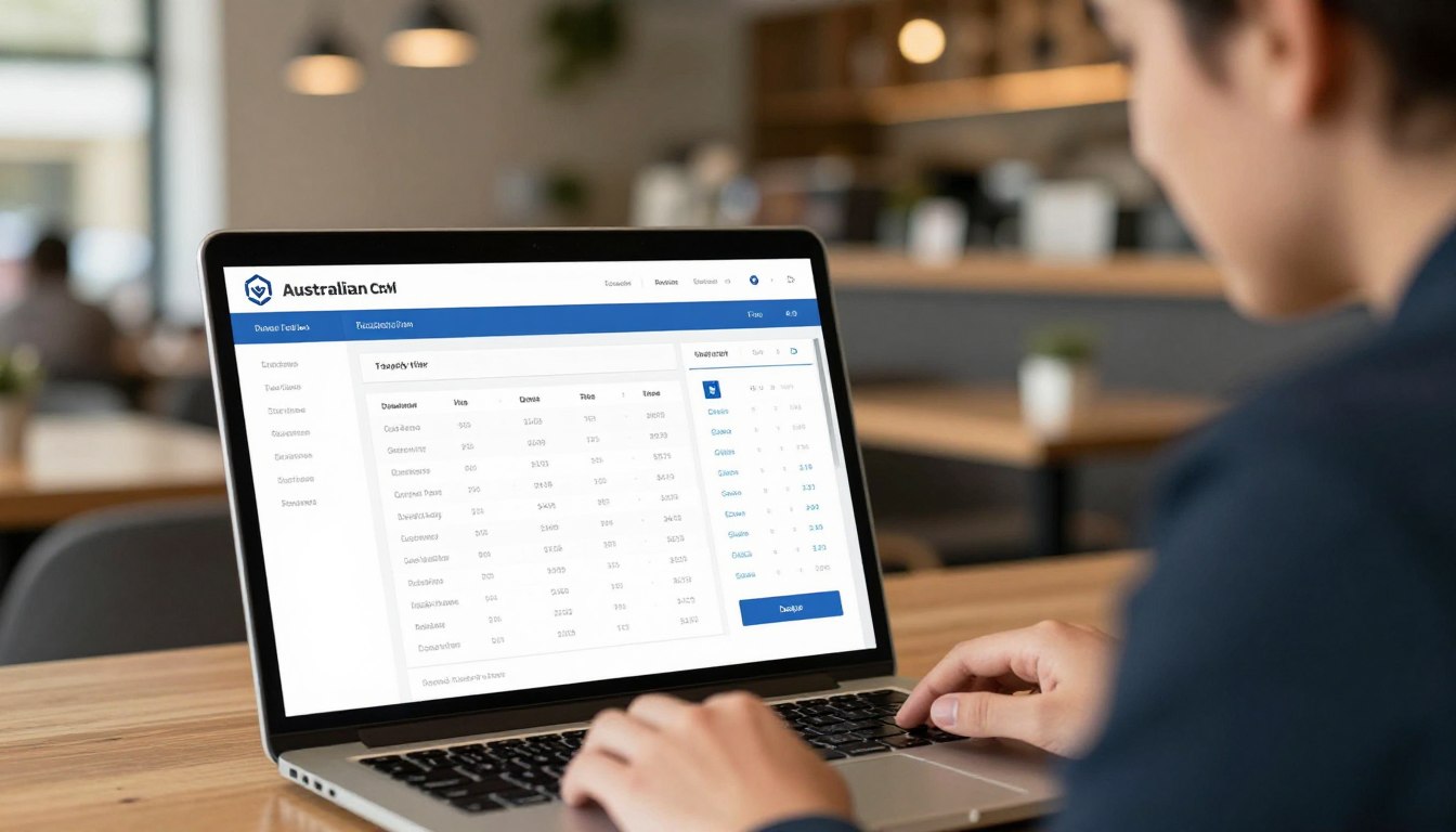 Restaurant CRM and loyalty software dashboard for Australian hospitality