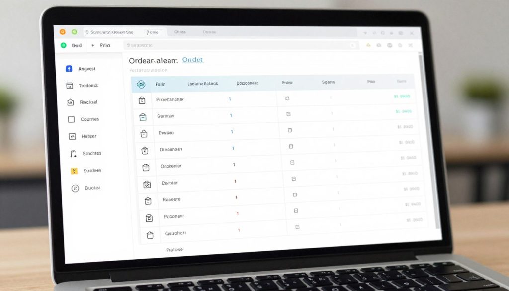 Restaurant dashboard for order management