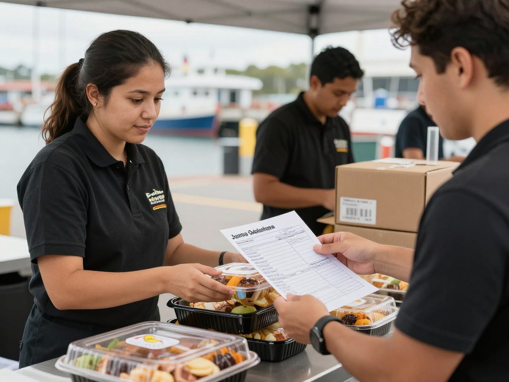 Restaurant delivery checking