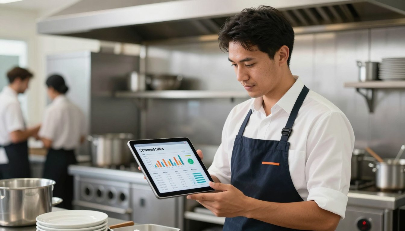 Restaurant inventory procurement integration dashboard for Australian operators