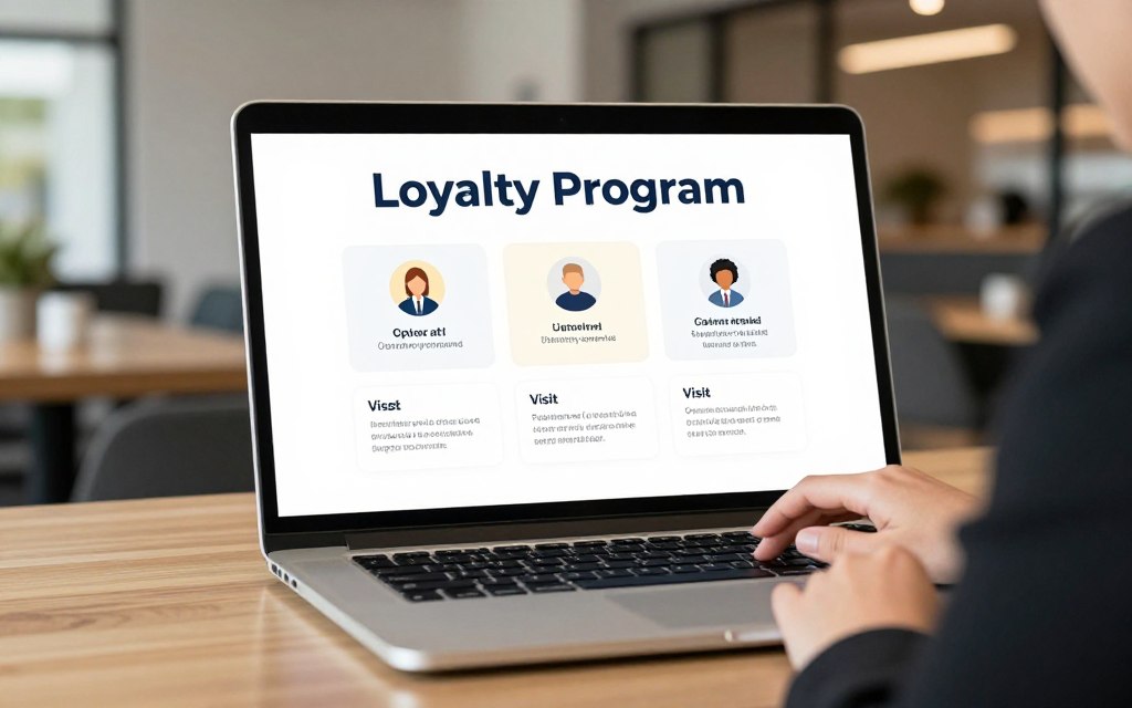 Restaurant loyalty program campaign planning on a hospitality platform