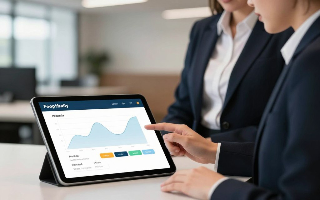Restaurant manager comparing food ordering system capabilities
