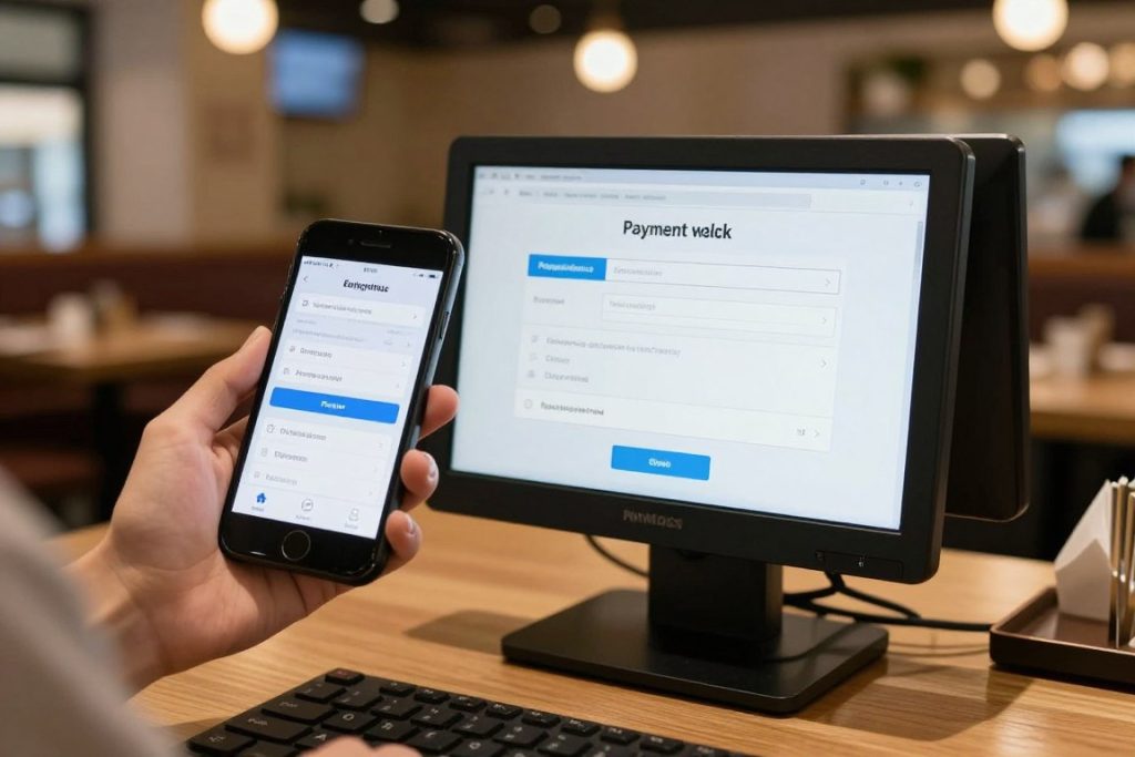 Restaurant payment workflow
