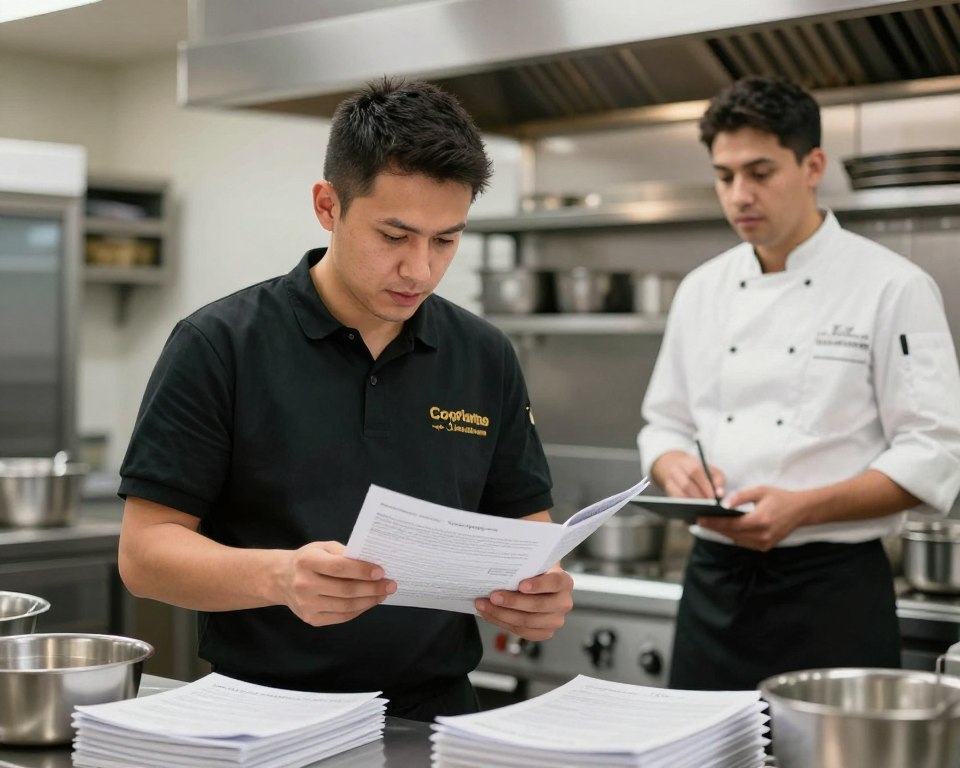 Restaurant purchase order review