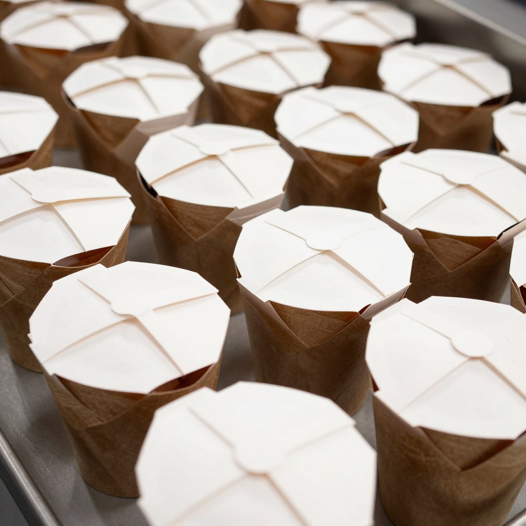 Takeaway food prepared for pickup