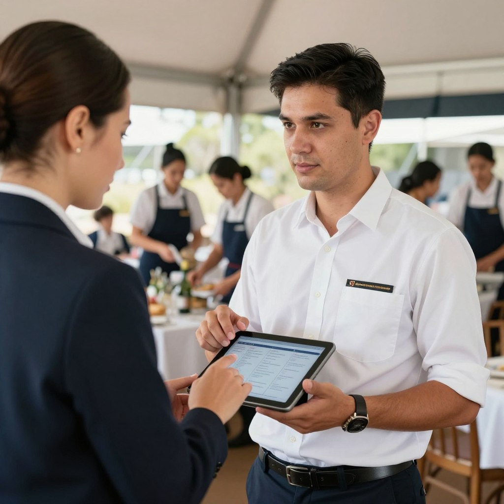 hospitality workforce planning connected to venue operations