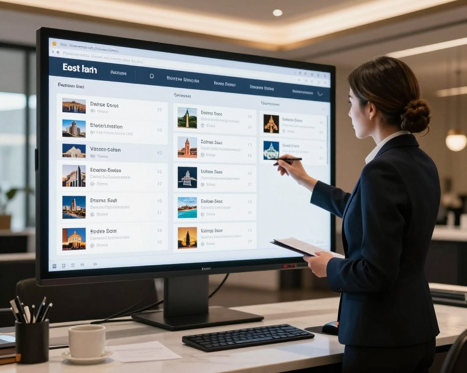 hotel procurement manager coordinating suppliers across locations