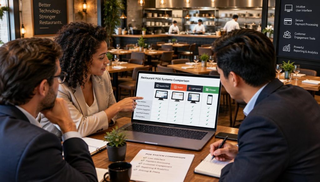 how to compare restaurant POS systems