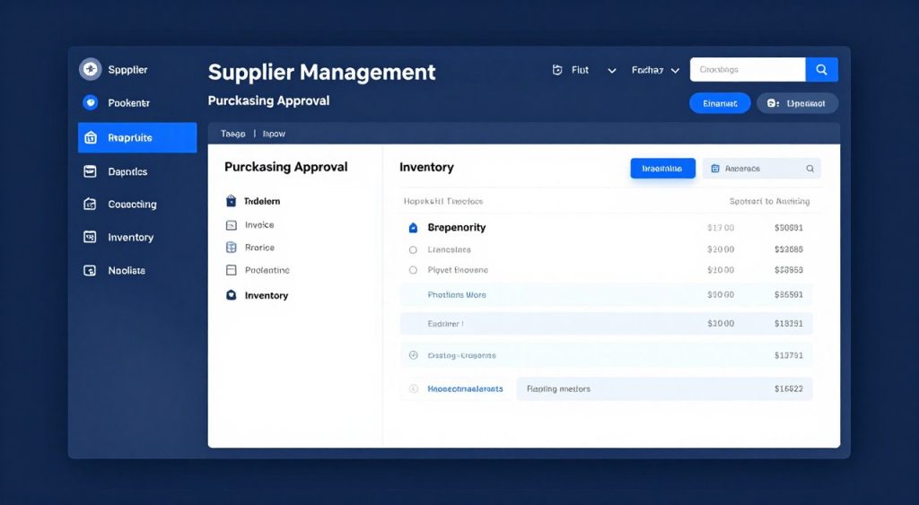 procurement integration platform capability dashboard for hospitality