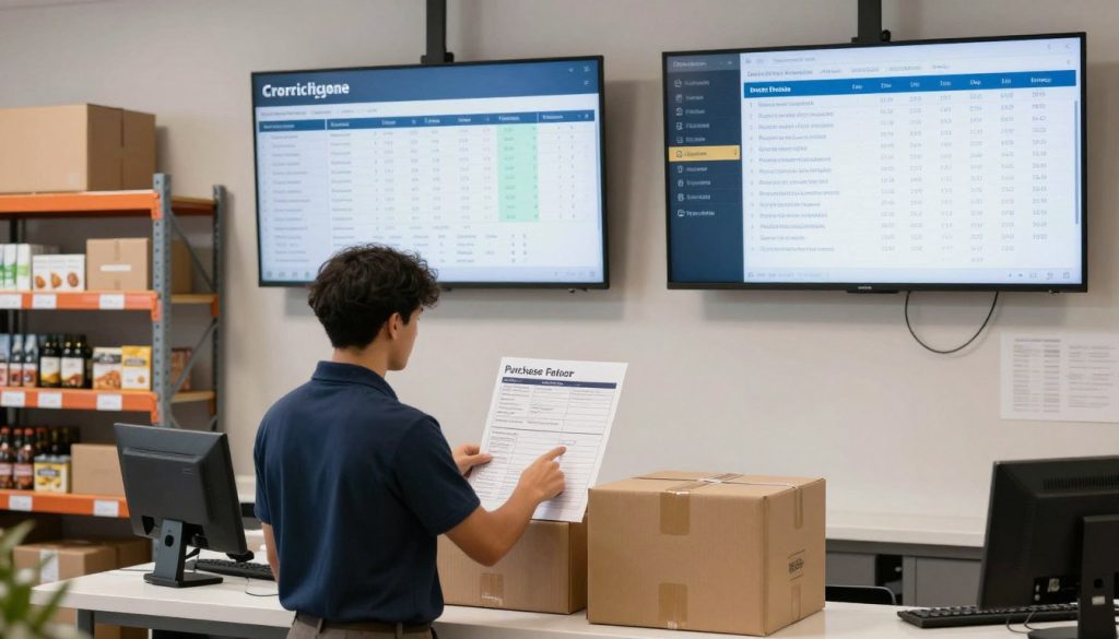 supplier data flowing through inventory and hospitality operations